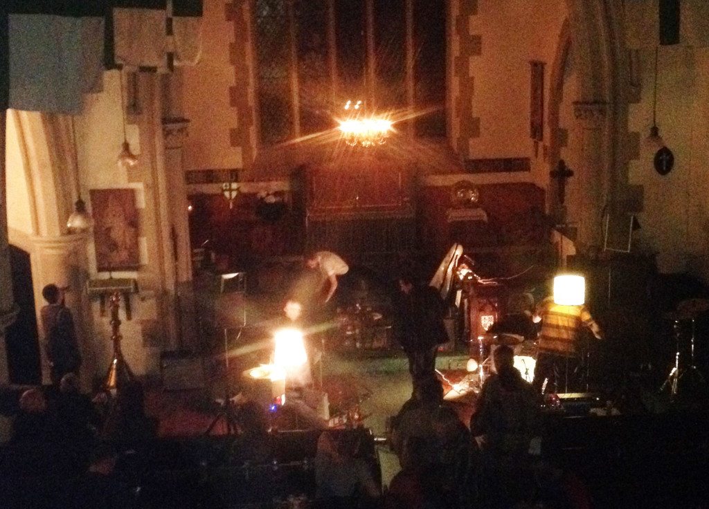 The gig at St Vincent's on Friday 21st August 2015